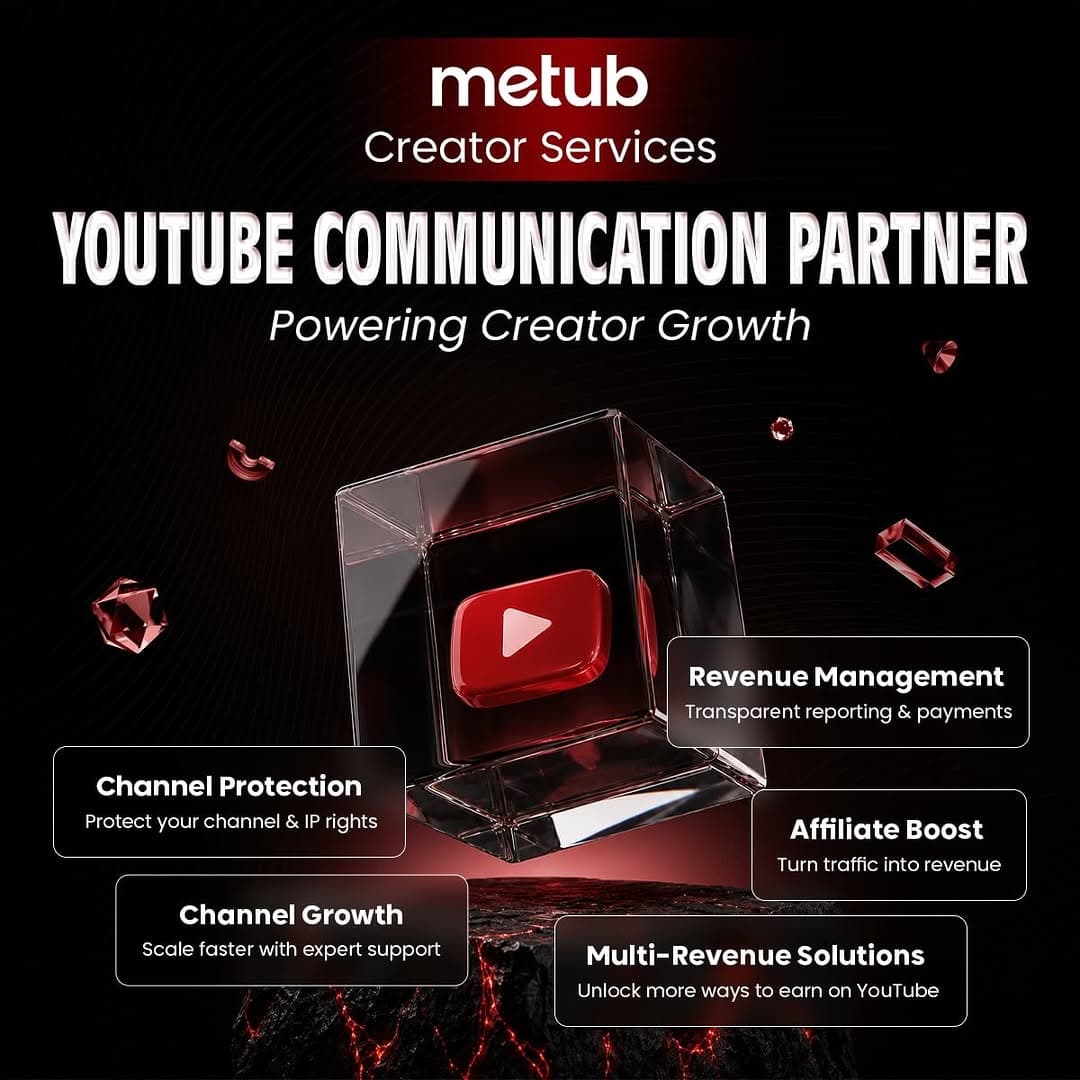 METUB creator ecosystem